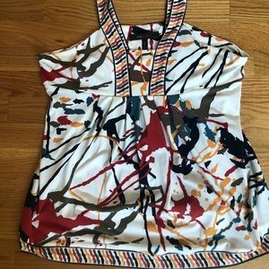 BCBG colorful summer top